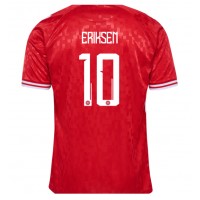 Dänemark Christian Eriksen #10 Fußballbekleidung Heimtrikot EM 2024 Kurzarm